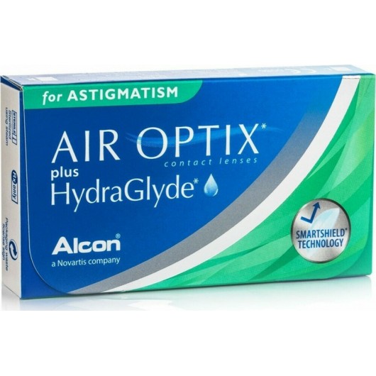 AIR OPTIX PLUS HYDRAGLYDE FOR ASTIGMATISM ALCON ΜΗΝΙΑΙΟΙ ΦΑΚΟΙ ΕΠΑΦΗΣ (3 ΦΑΚΟΙ) - ΜΗΝΙΑΙΑΣ ΑΝΤΙΚΑΤΑΣΤΑΣΗΣ